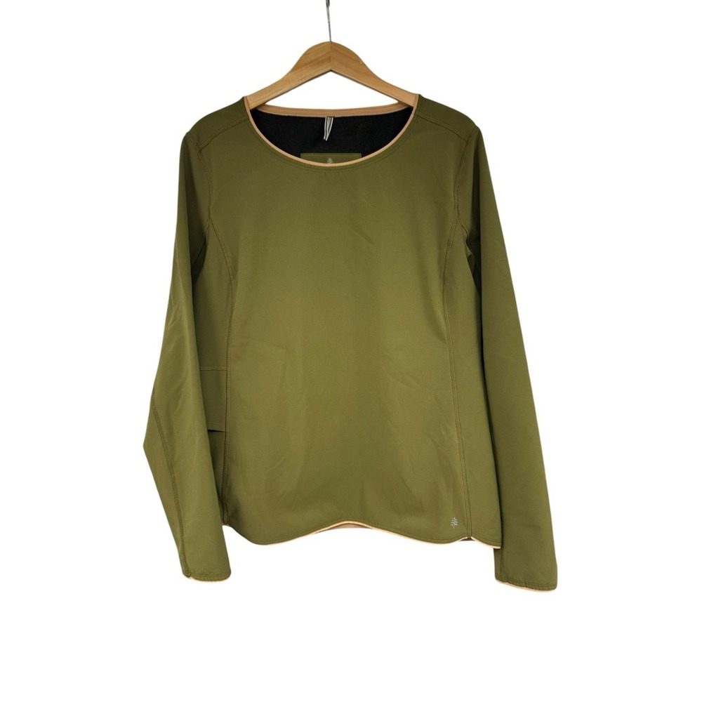 Royal Robbins Olive Green Venture Layer Packable Series Standard Fit Womens L